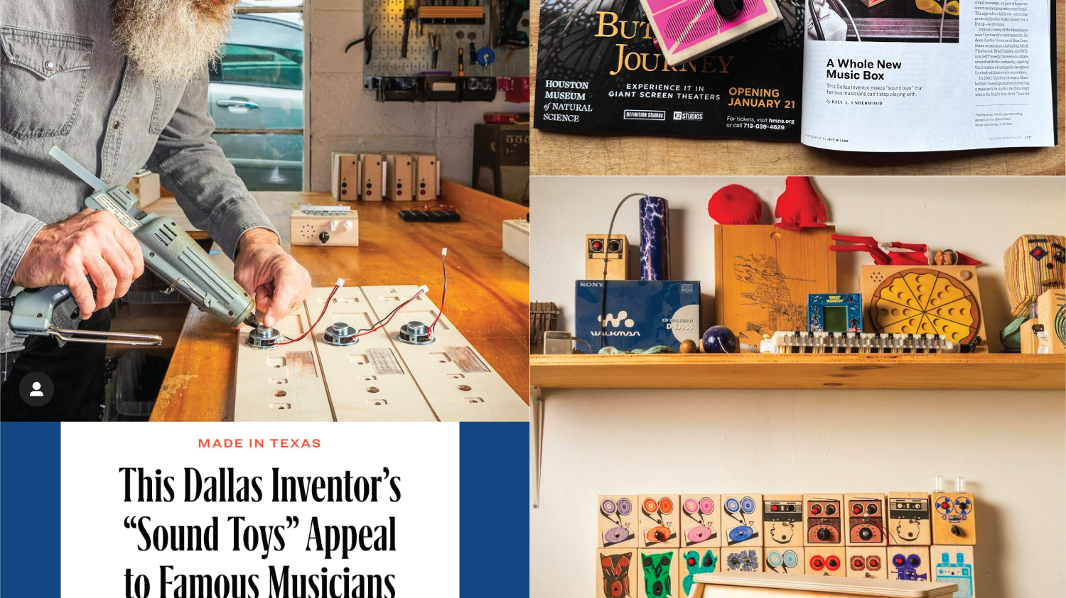 Texas Monthly features BrandNewNoise | Made in Texas