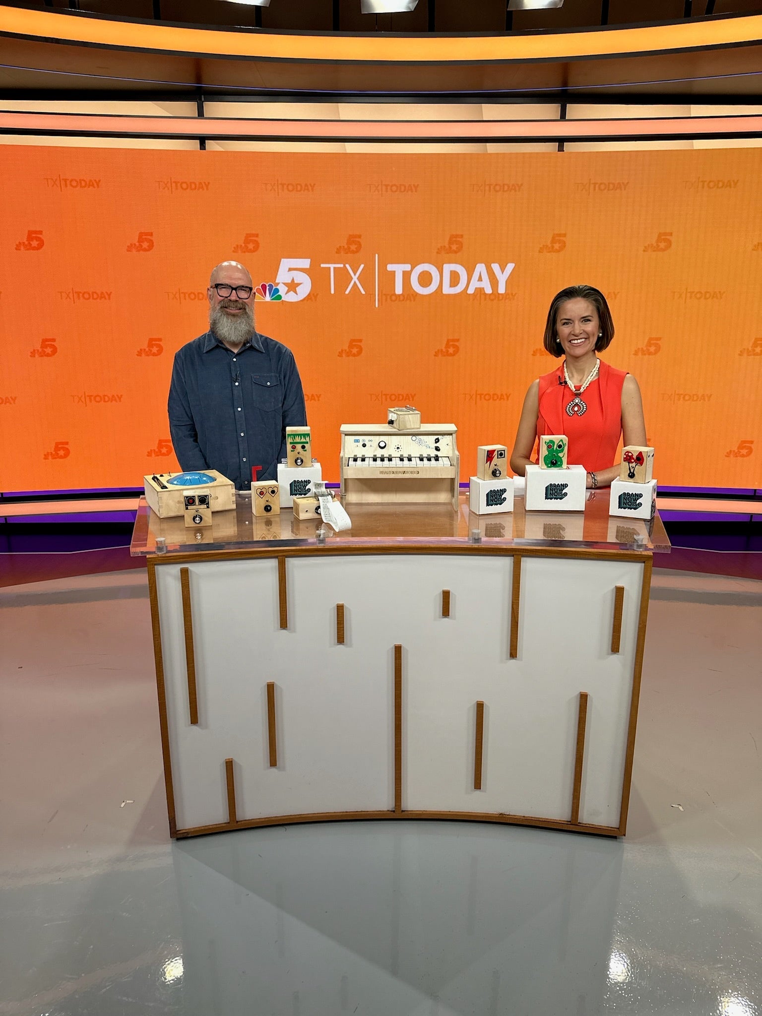 NBC 5 Texas Today with Kirstin Dickerson and Richard Upchurch of BrandNewNoise