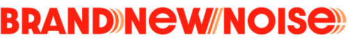 BrandNewNoise Logo in orange