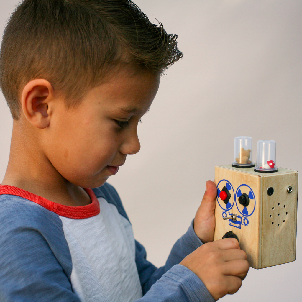 Musical toy for kids designed to be a percussion shaker 